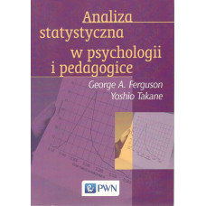 Analiza statystyczna w psychologii i pedagogice